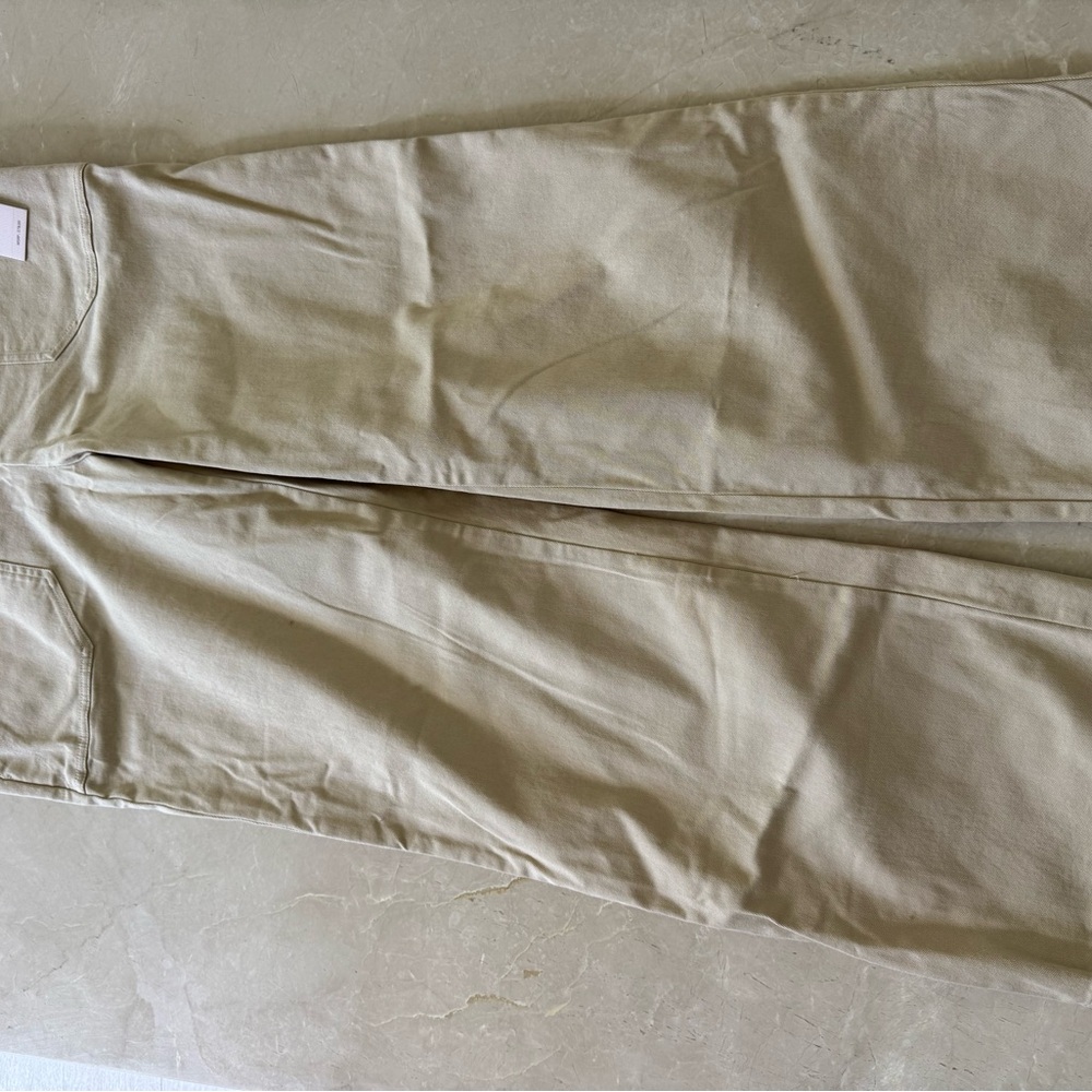 New Nanette Lepore Beige Cargo Wide Leg Pants. Size 12. $78.
